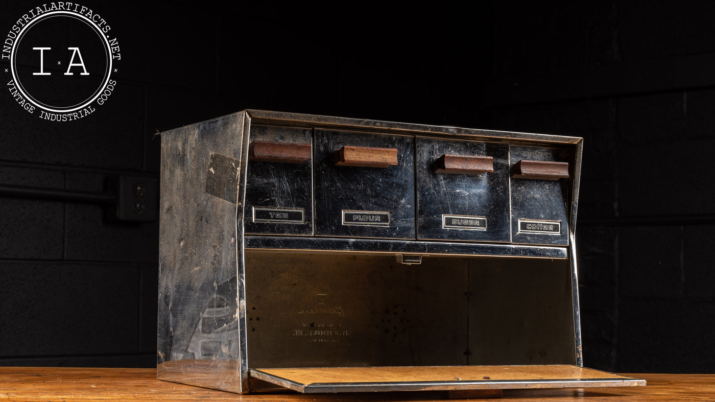 Vintage Krestline Kitchen Pantry Breadbox