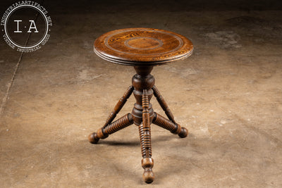 Adjustable Machinist Stool by Lyon & Healy