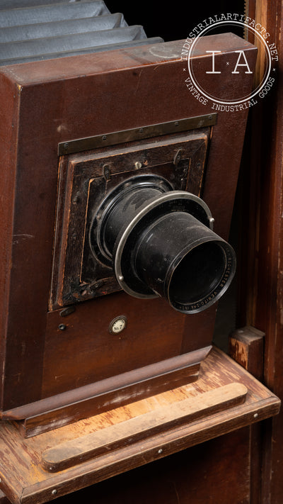 c. 1904 Century Kodak Antique Camera With Original Felt Chair