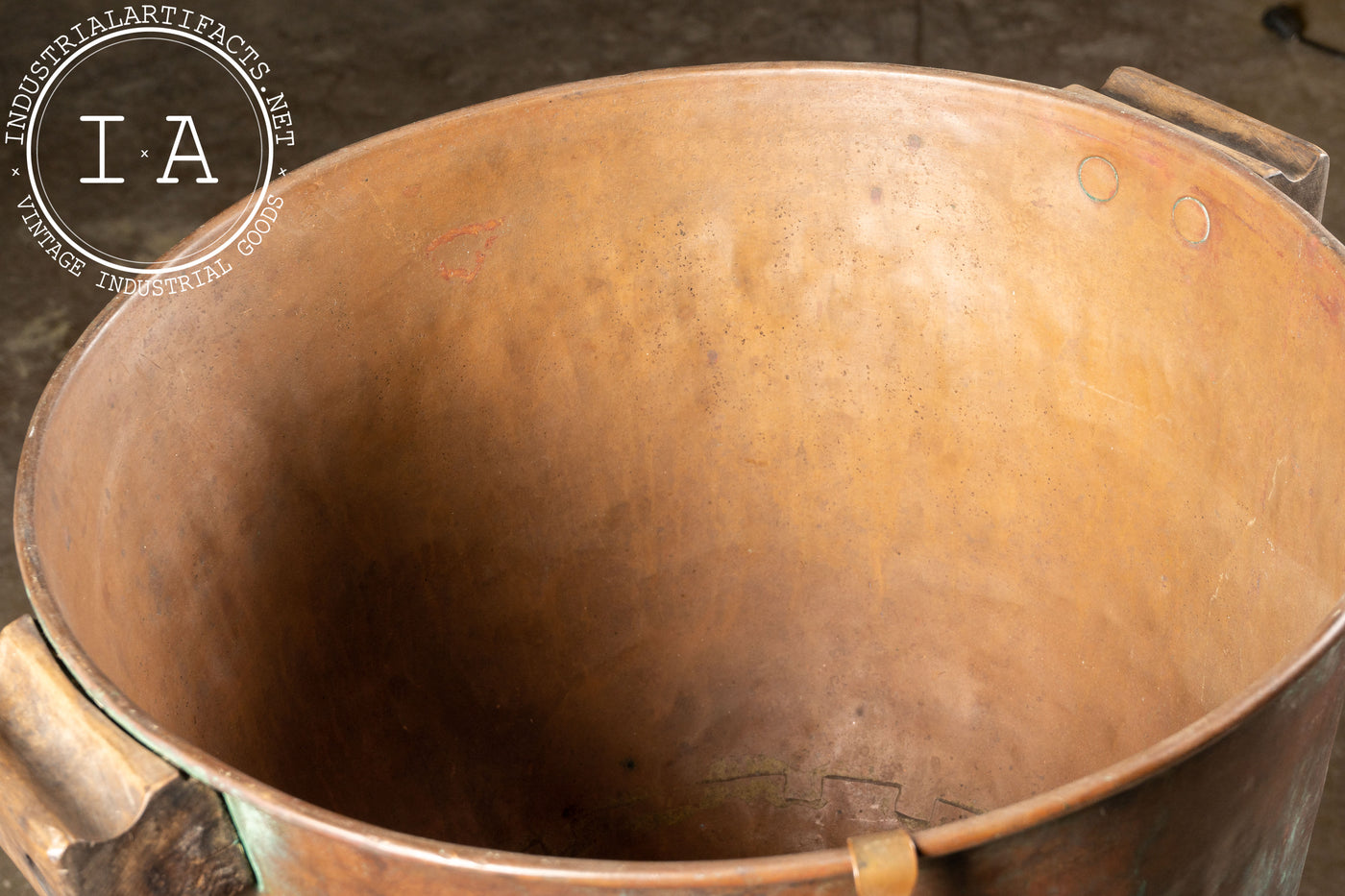 Early American Chocolate Maker's Pot with Furnace