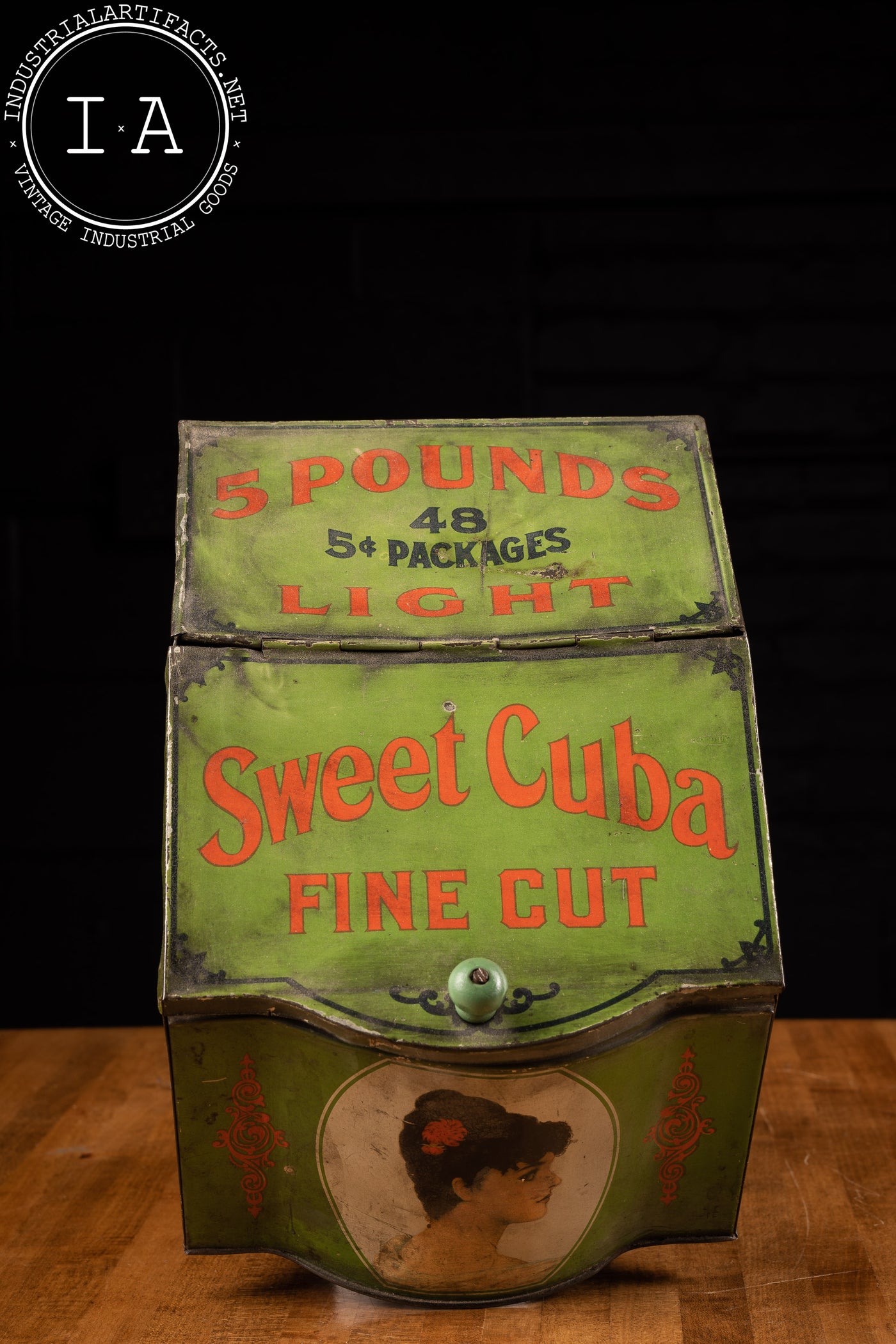 Vintage Sweet Cuba Cigar Tin