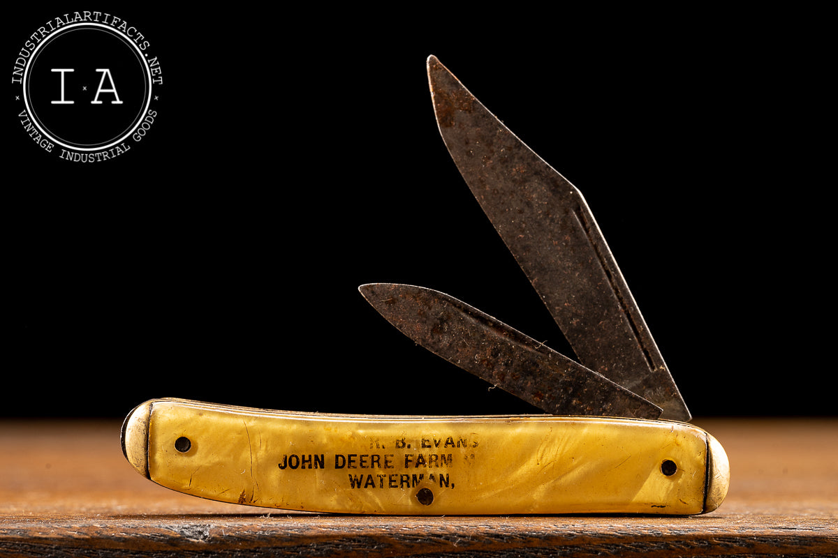 Vintage John Deere Folding Utility Knife