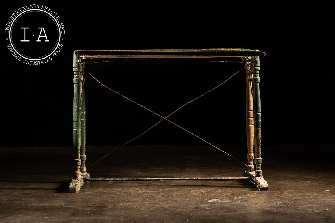 c. 1920 Convertible Bakers Rack Table