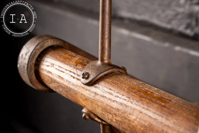 Early 20th Century Firefighters Coat Rack