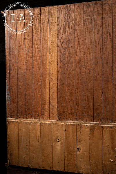 Massive Antique Oak Hutch