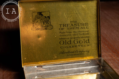 Vintage Old Gold Cigarette Tin