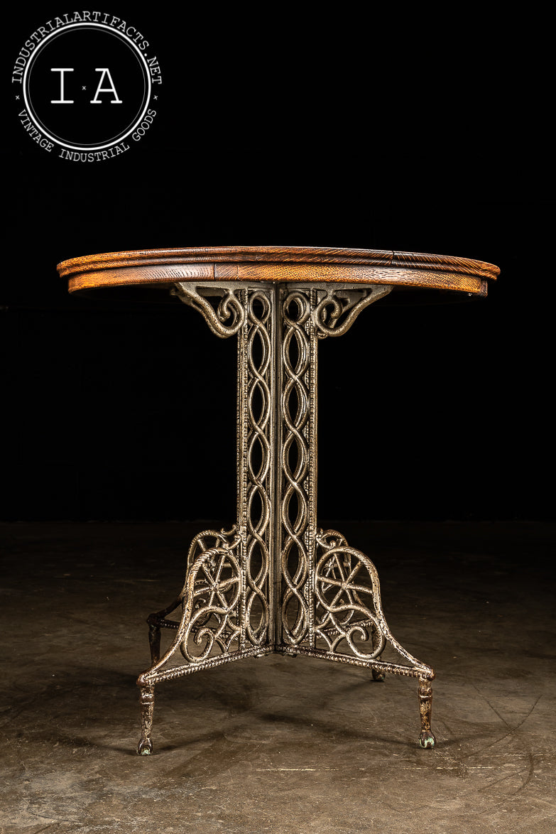 Victorian Cast Iron Bistro Table