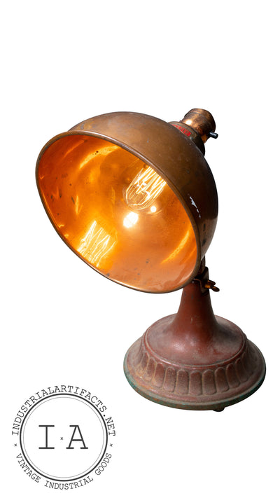 Antique Infralite Desk Lamp