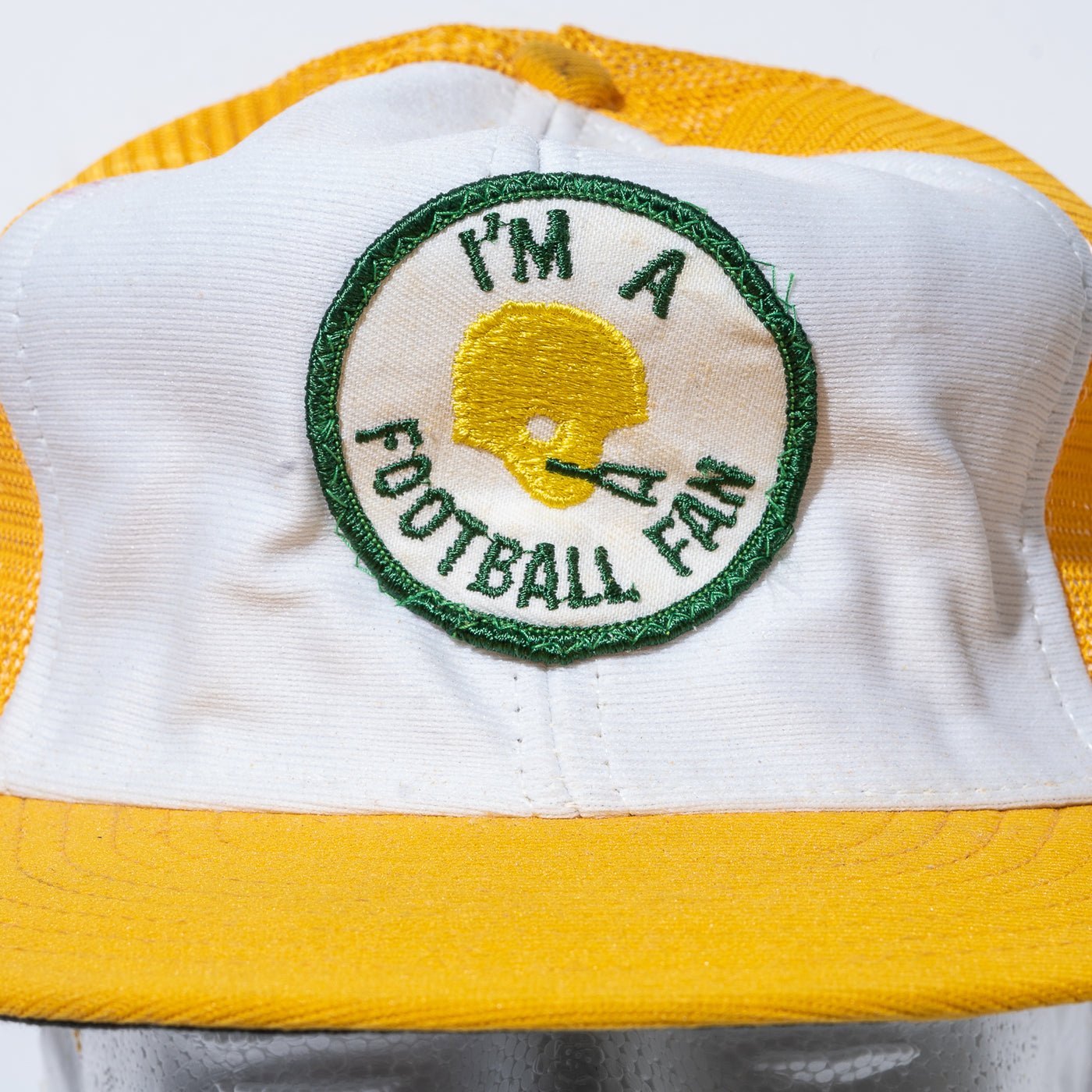 Vintage Football Fan Baseball Cap