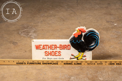 Weather-Bird Shoes Advertising Sign