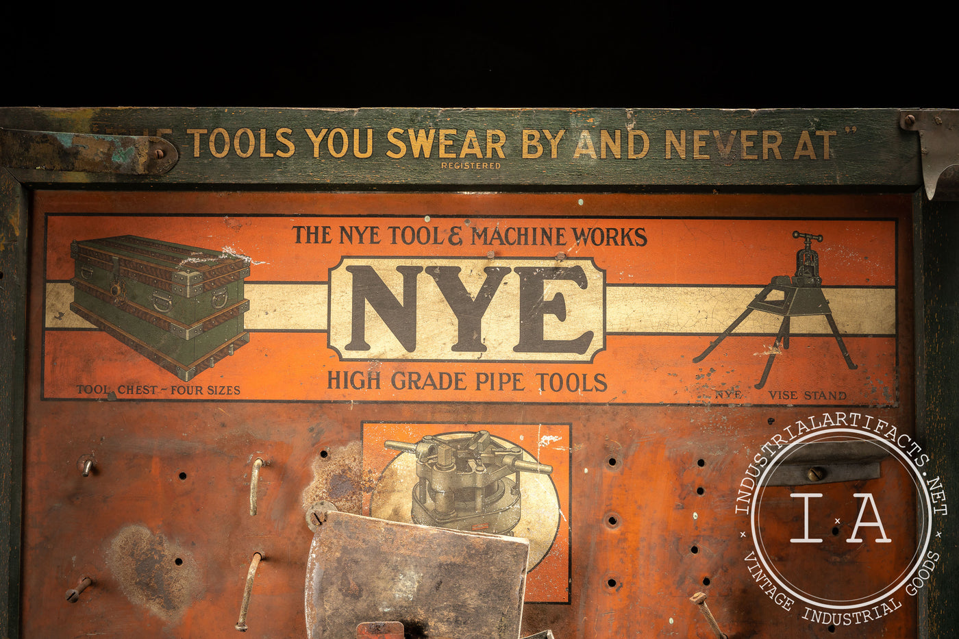 Vintage Nye Tools Advertising Display