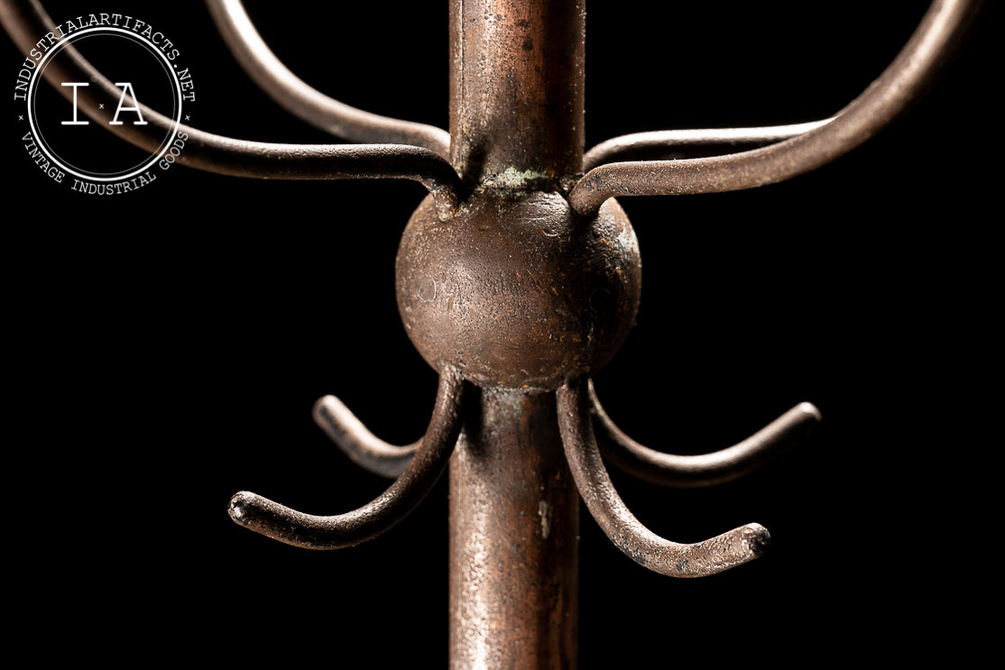 Early 20th Century Barber Shop Coat Rack