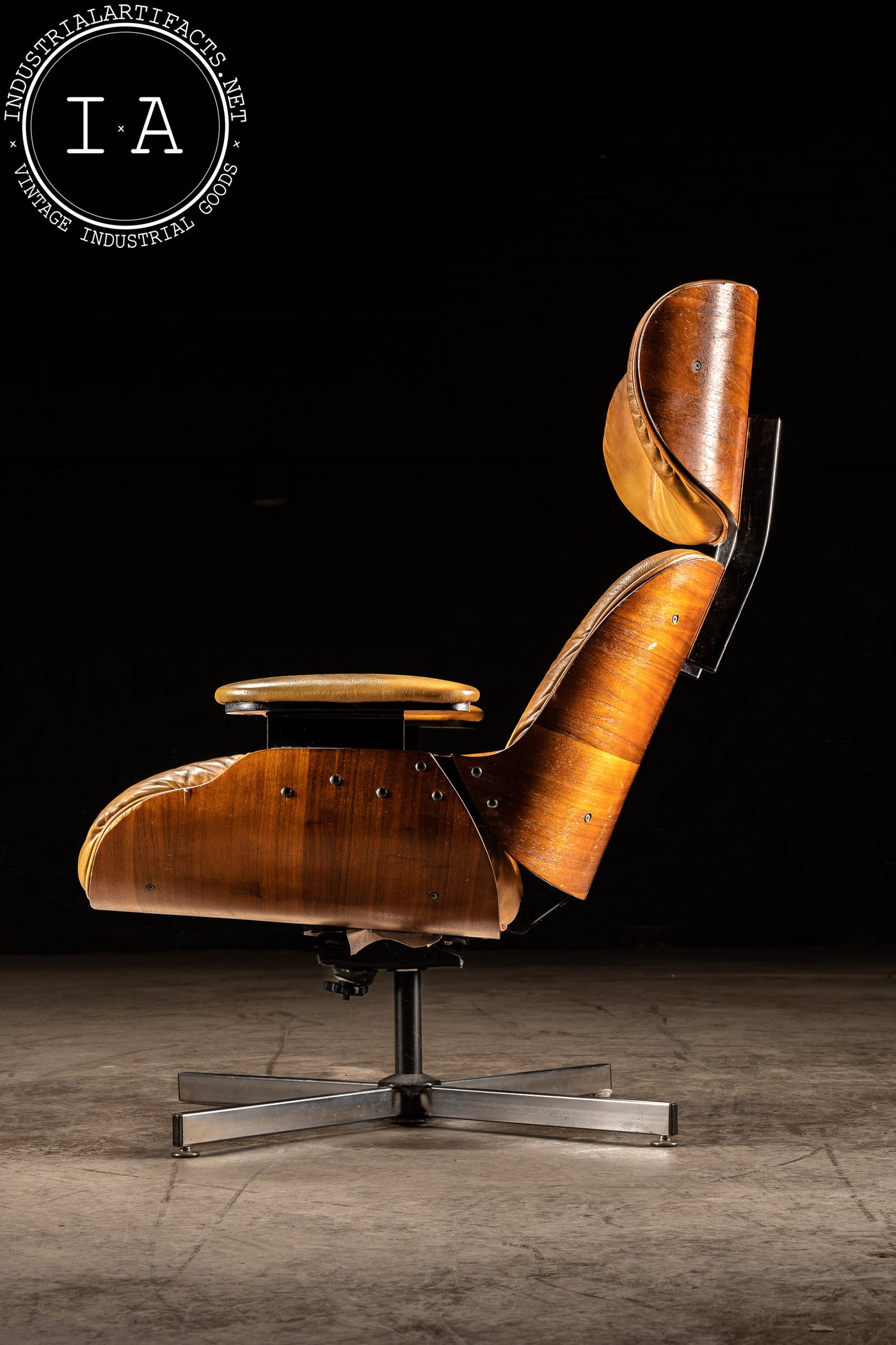 Vintage Eames Style Armchair by Selig