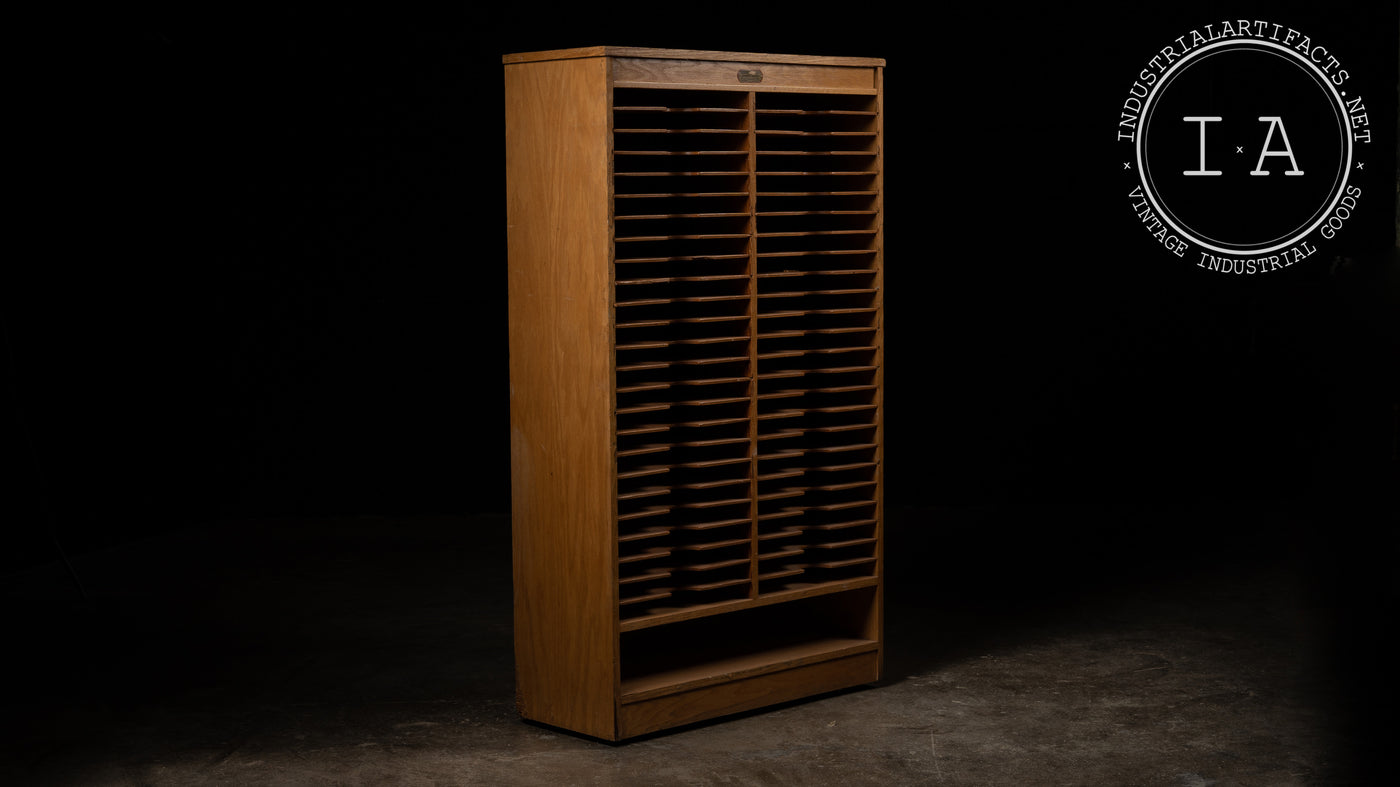 Vintage Document Sorting Cabinet by Sherrard