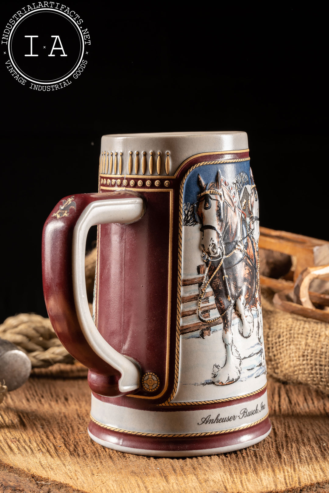 c. 1989 Budweiser Stein – Industrial Artifacts