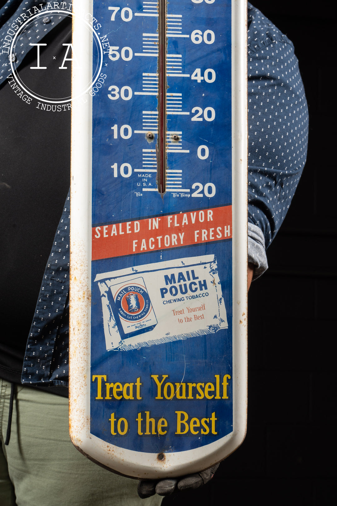 chew mail pouch tobacco thermometer Vintage Mail Pouch Tobacco Promo Thermometer – Industrial Artifacts chew mail pouch tobacco thermometer Vintage Mail Pouch Tobacco Promo Thermometer – Industrial Artifacts