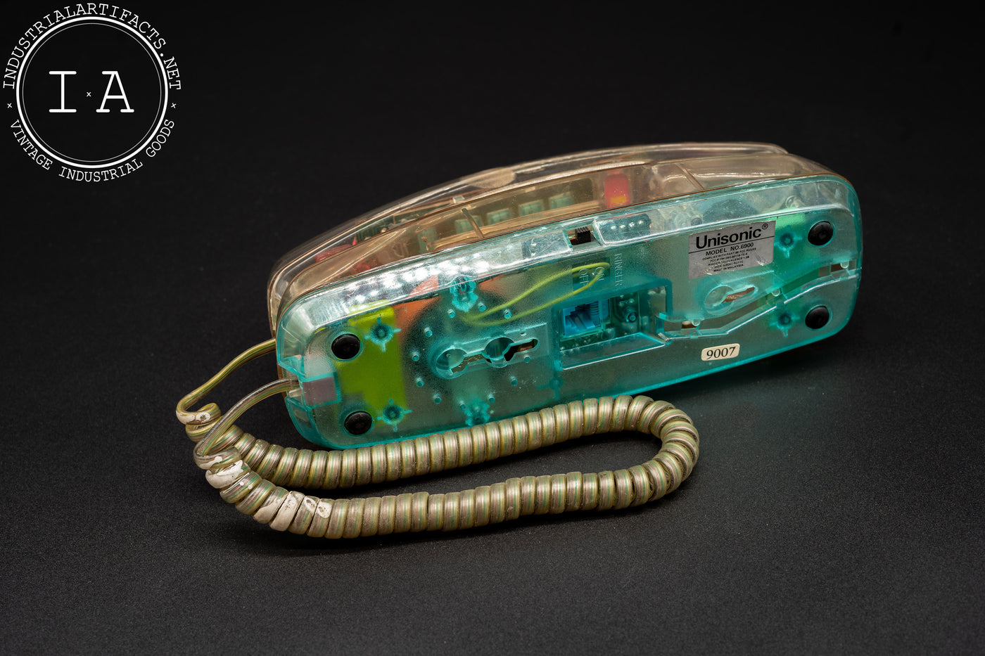 Vintage Clear Crazy Landline Telephone