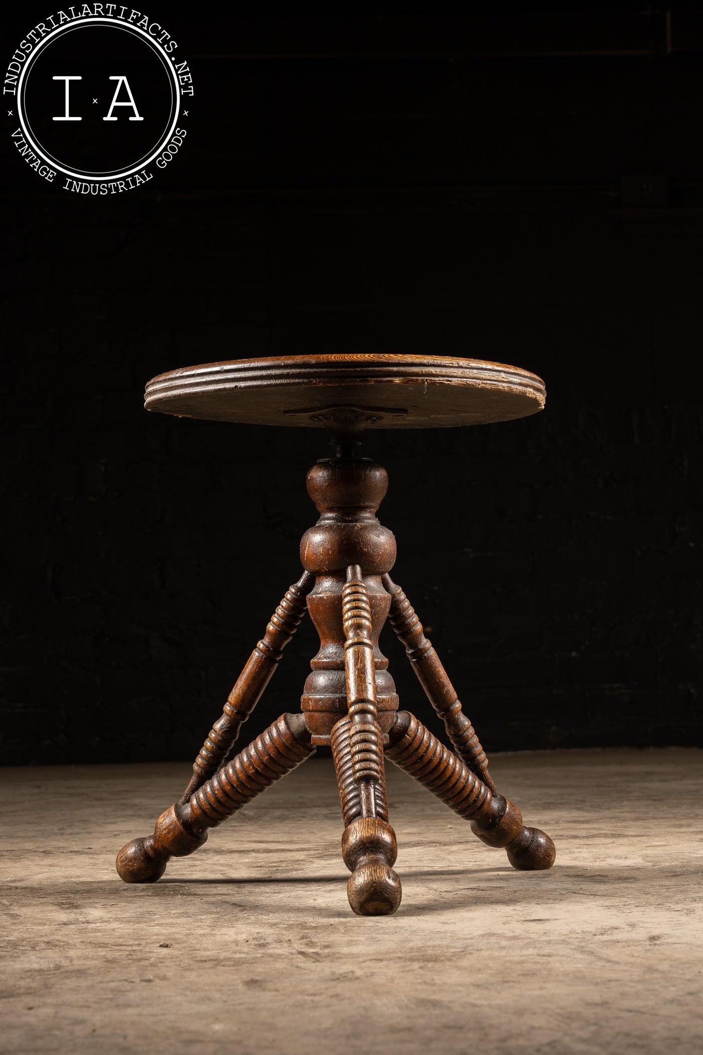 Adjustable Machinist Stool by Lyon & Healy