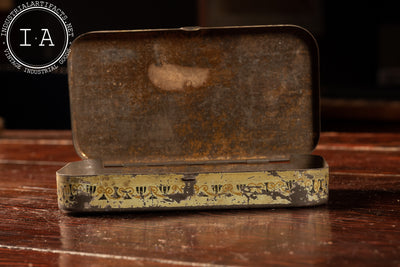 Vintage Metal Tin Case