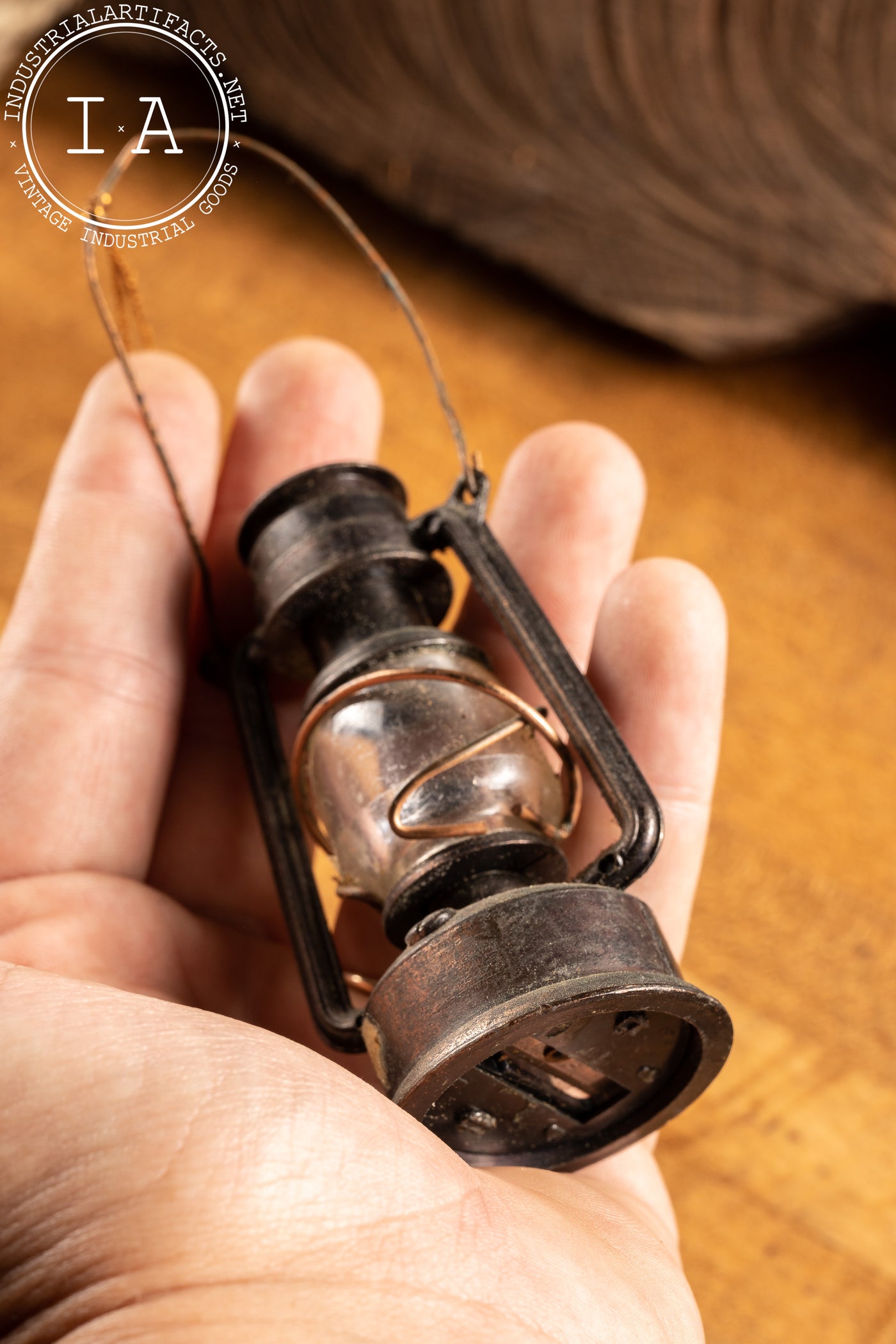 Vintage Chicago River Workers Lantern Pencil Sharpener