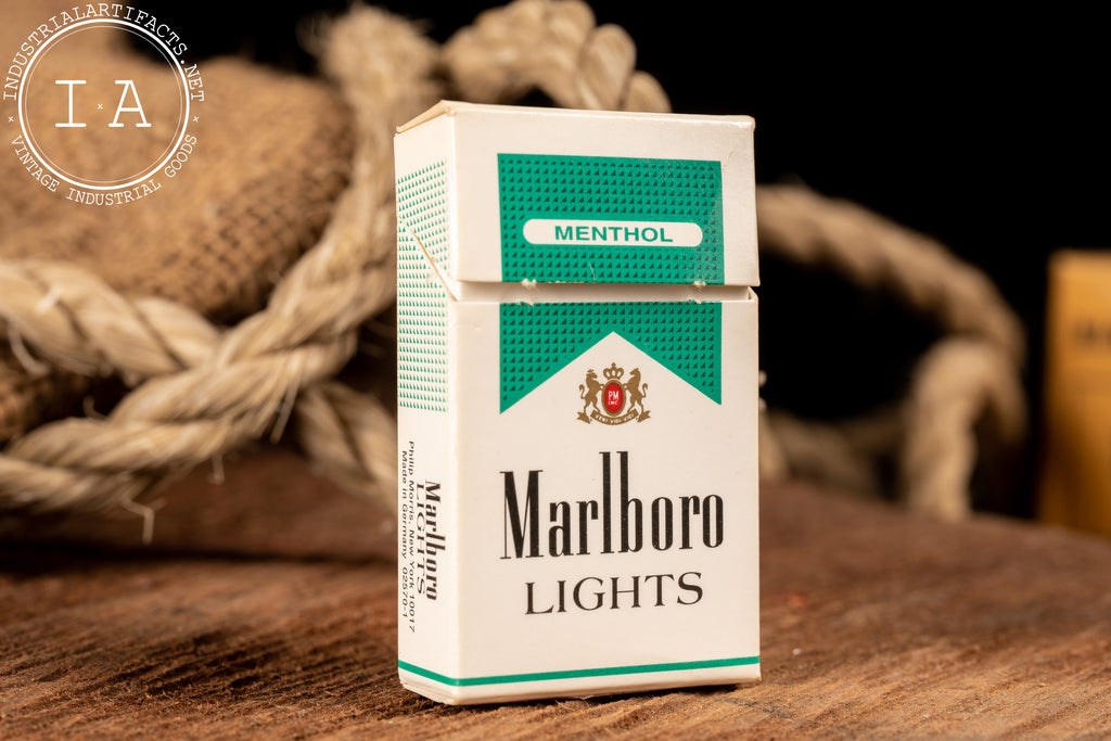 Vintage Marlboro Lights Matchstick Box – Industrial Artifacts