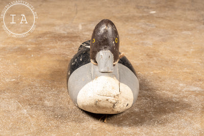 Antique Goldeneye Hen Duck Decoy