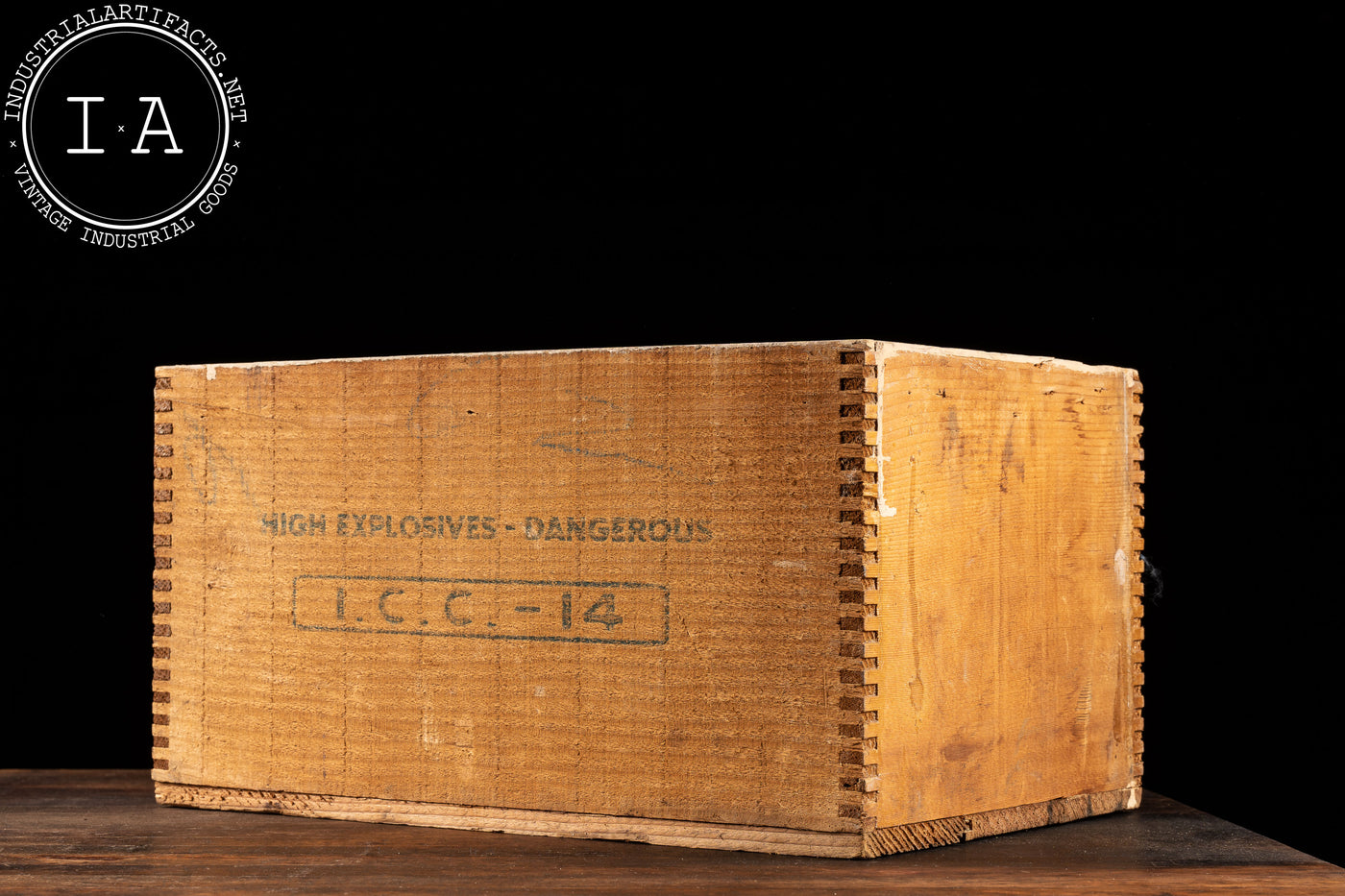 Vintage Wooden TNT Crate
