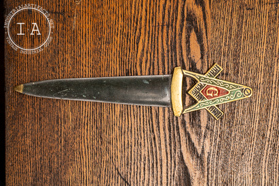 Vintage Masonic Letter Opener