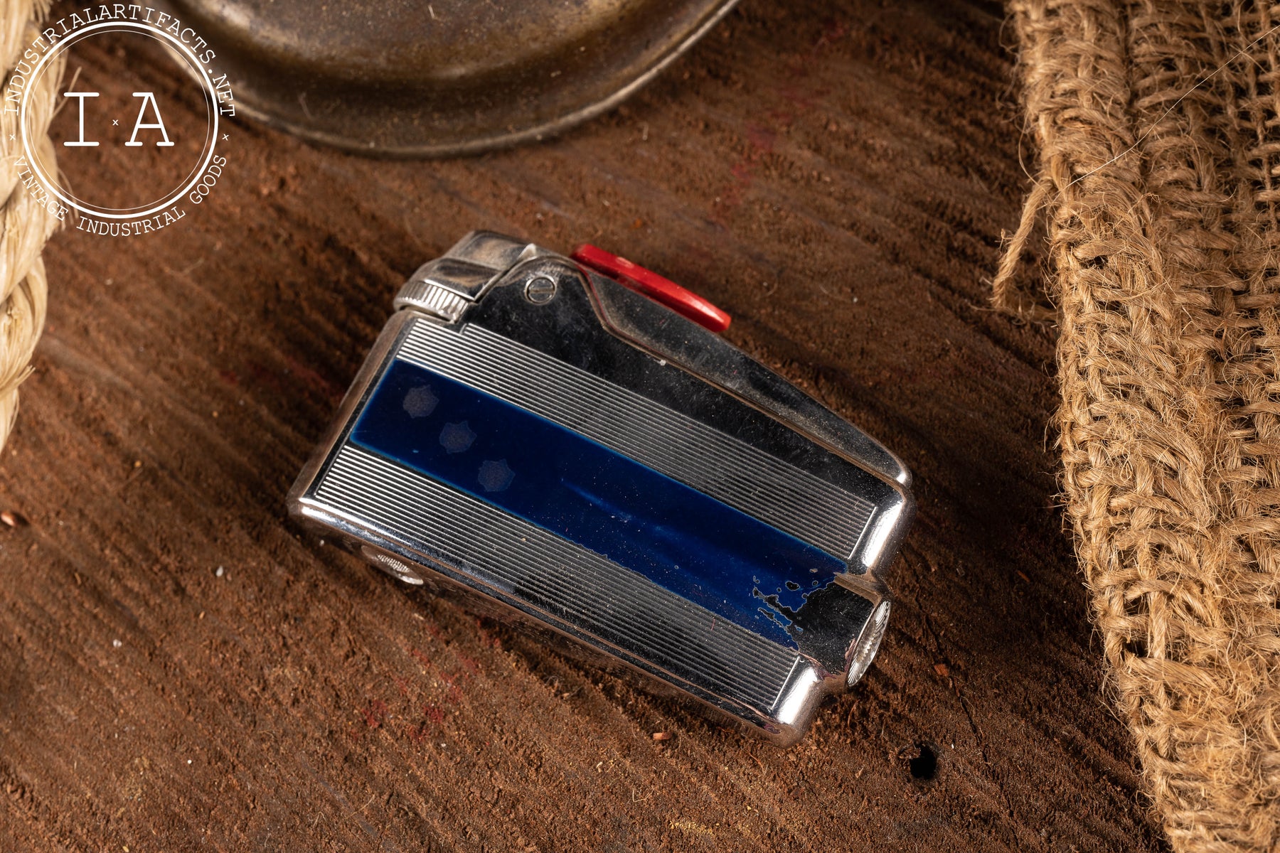 Regular satin finish Zippo gasaansteker met vuursteen Regular satin finish Zippo gasaansteker met vuursteen