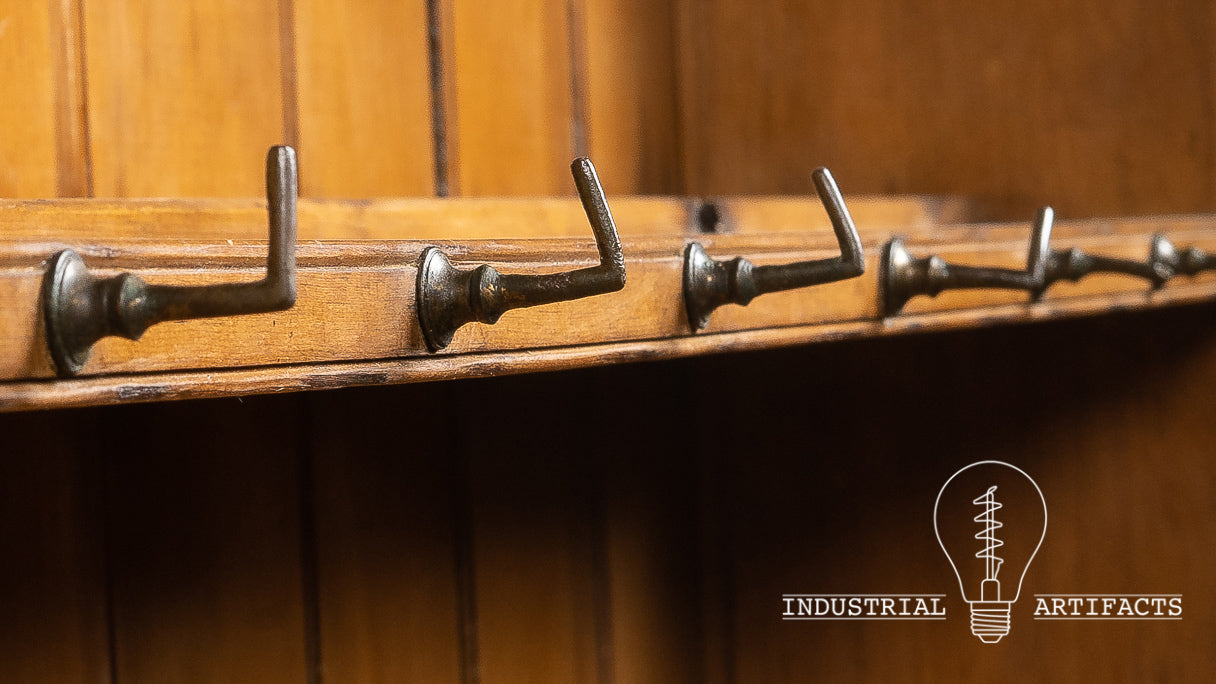 Vintage Wooden Farmhouse Hutch