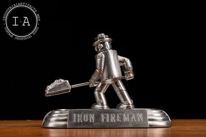 Antique Iron Fireman Ashtray – Industrial Artifacts