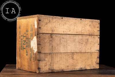 Vintage Wooden TNT Crate