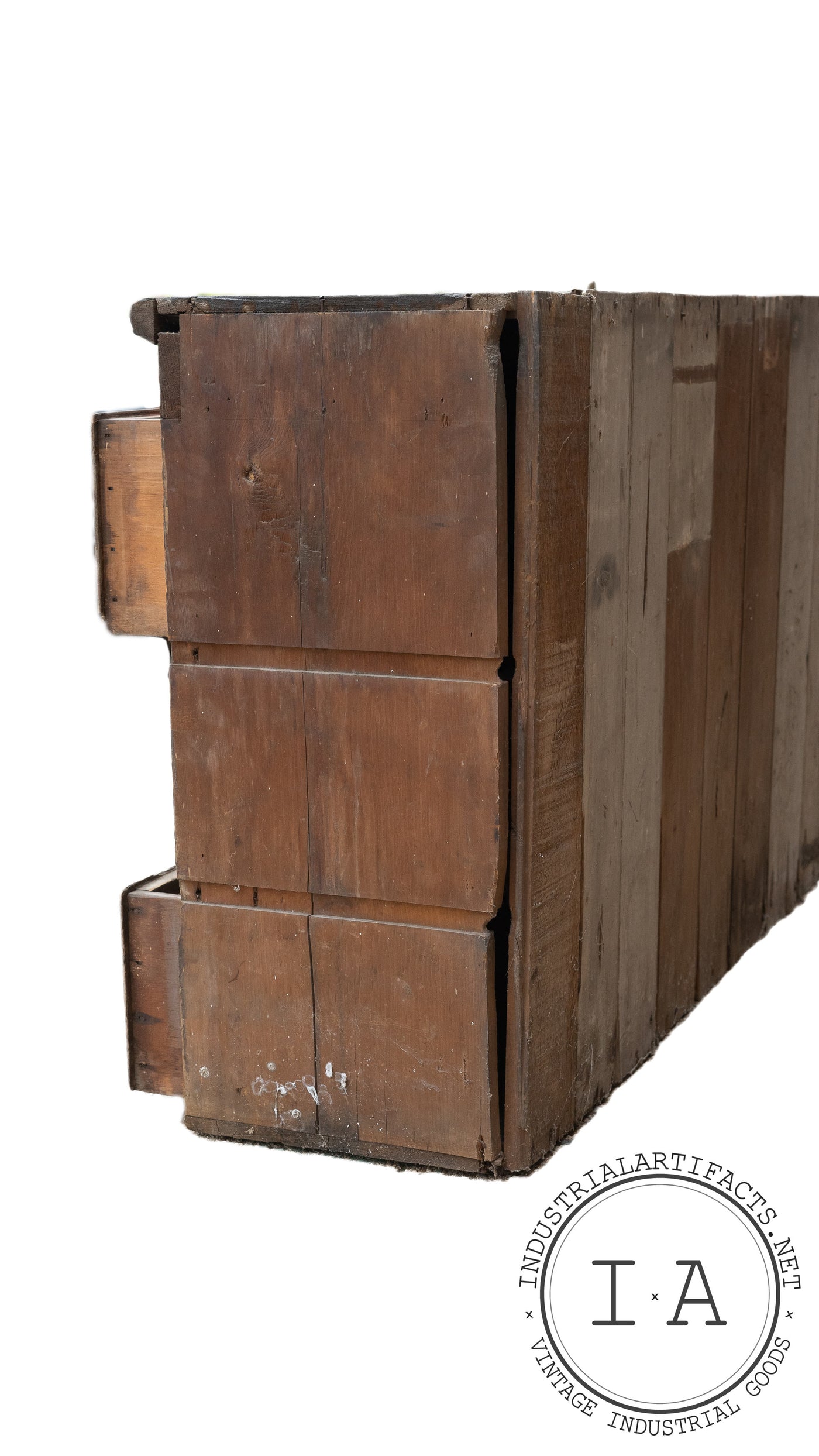 Early 1800s Apothecary Cabinet In Original Condition