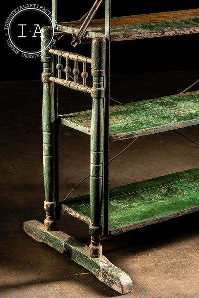 c. 1920 Convertible Bakers Rack Table