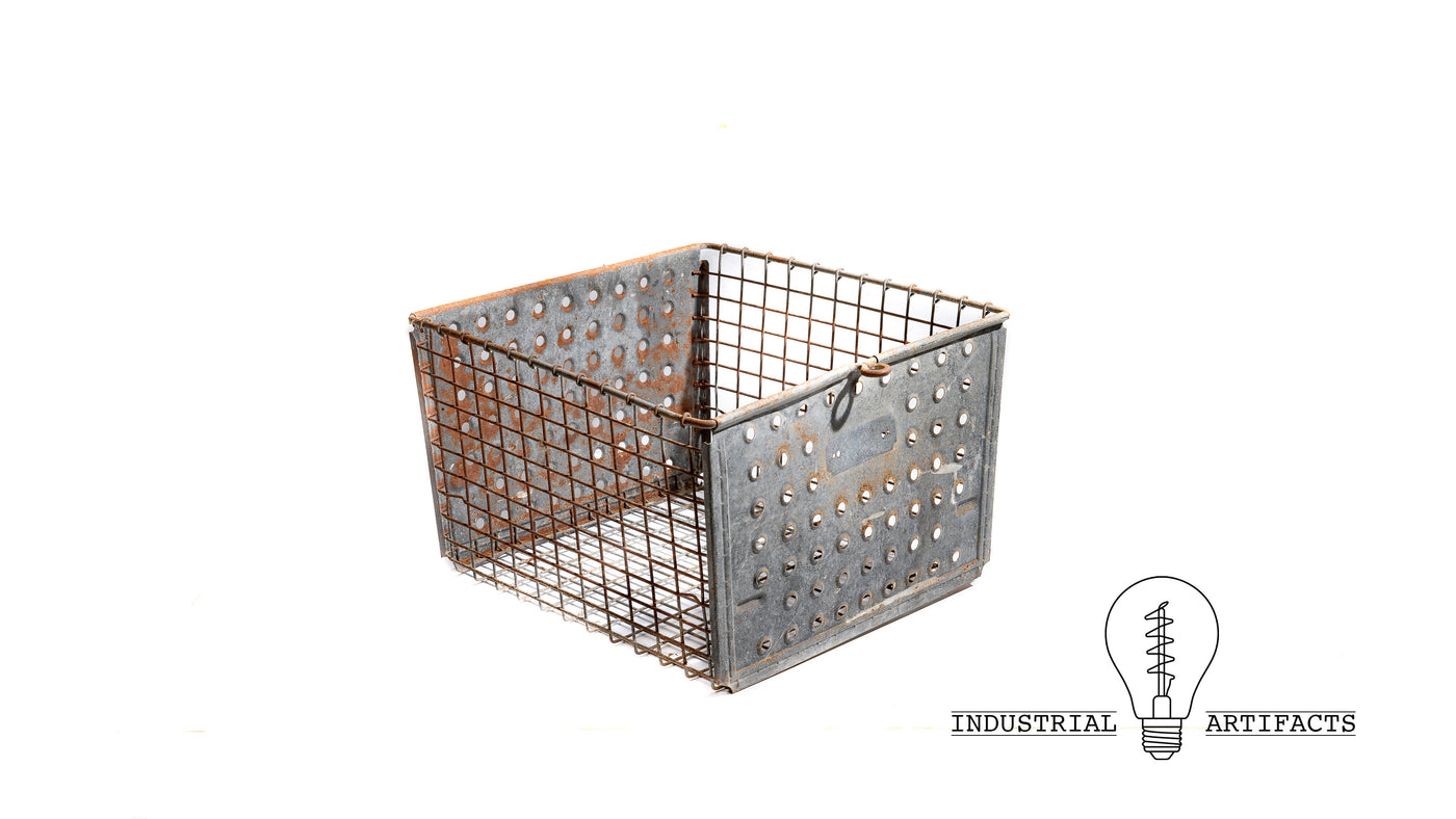 Lyon Industrial Wire Basket Bin