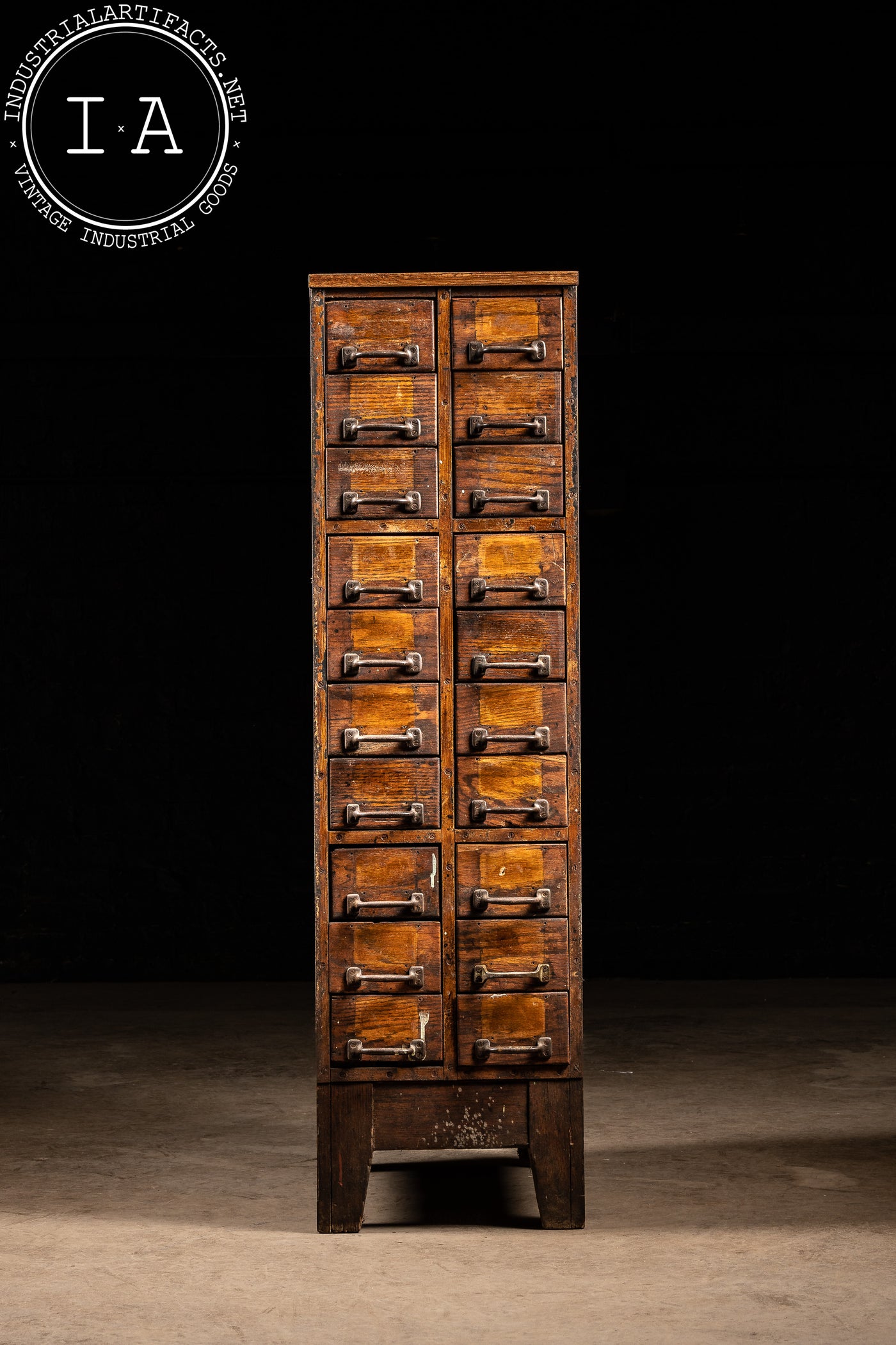 Early American Wooden Card Catalog