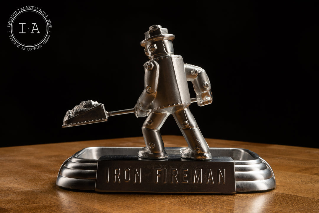 Vintage Iron Fireman Ashtray – Industrial Artifacts