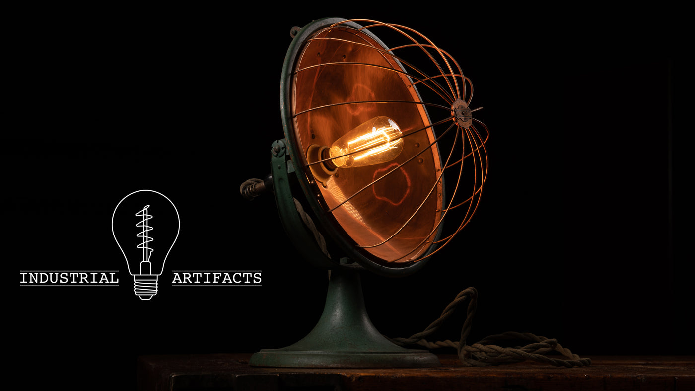 Industrial Copper Heater Lamp