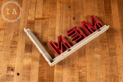 Vintage Three Dimensional Mens Room Sign