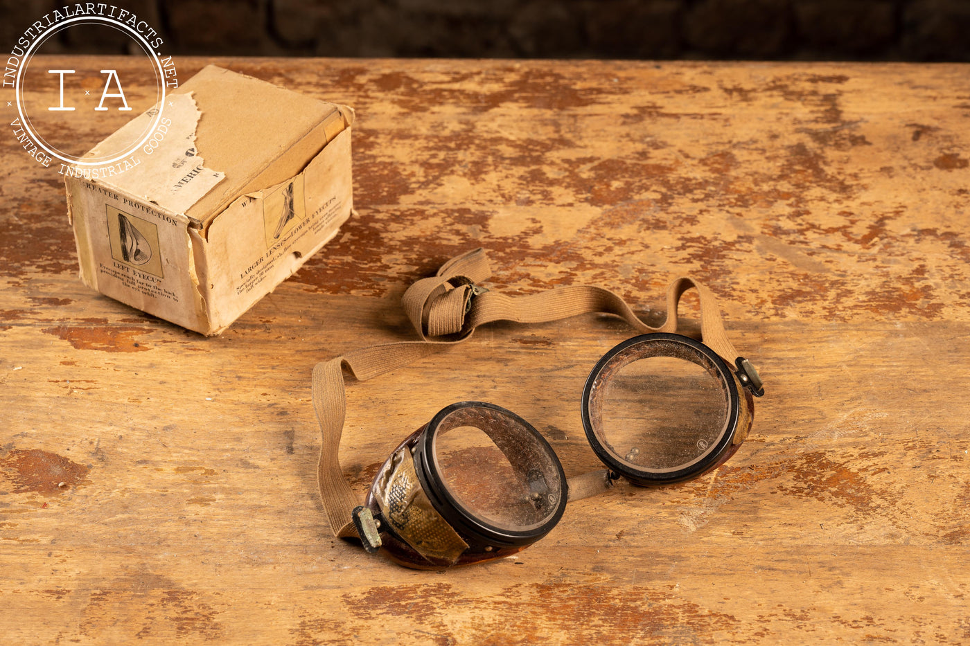 aviation goggles Early American Aviation Goggles – Industrial Artifacts