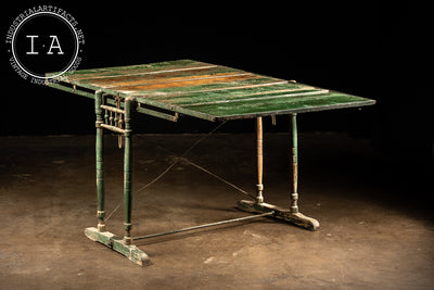 c. 1920 Convertible Bakers Rack Table