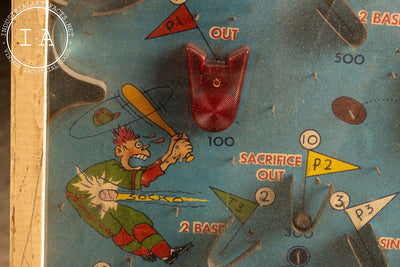 Antique Poosh-M-Up Electric Big 5 Pinball Game