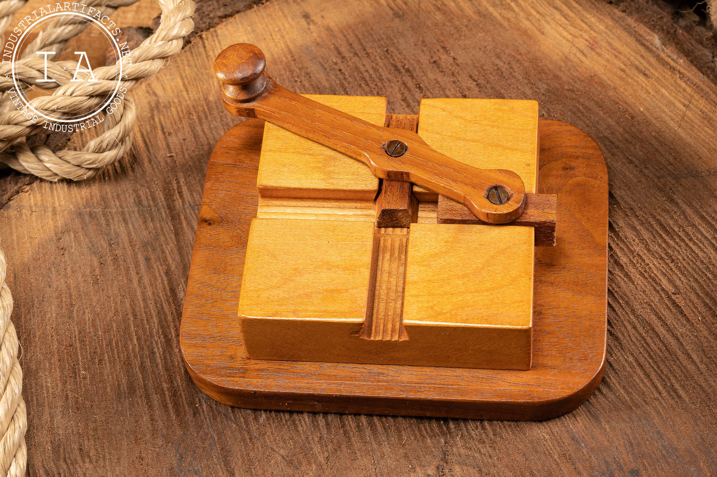 Handmade Wooden Perpetual Fidget Device