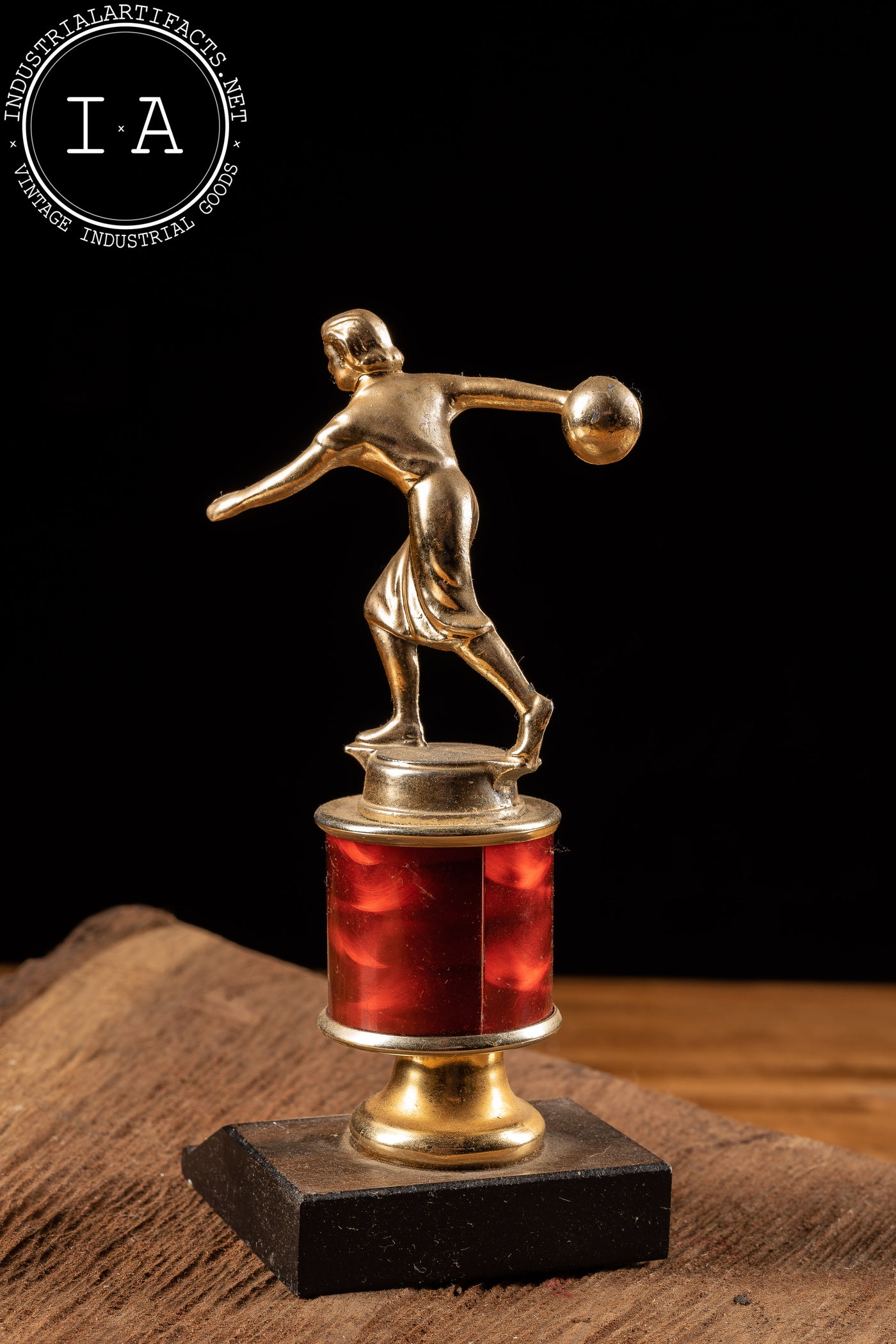 1977 Bowling League Trophy