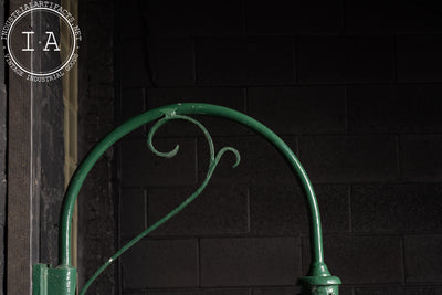 Vintage Green Petticoat Shade Lamp