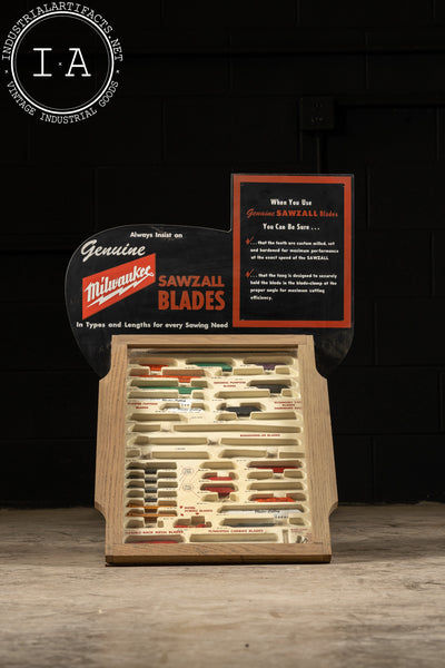 Vintage Milwaukee Sawzall Display Case