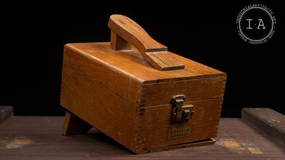 Vintage Mid Century Shoe Shine Kit