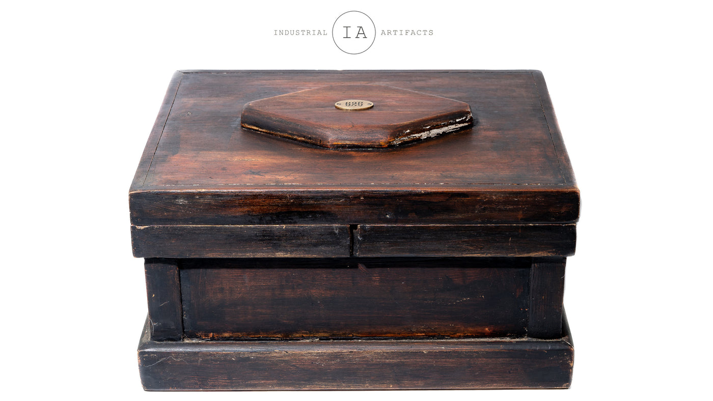 Vintage Wooden Craftmans Box