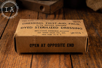 Vintage First Aid Field Dressing