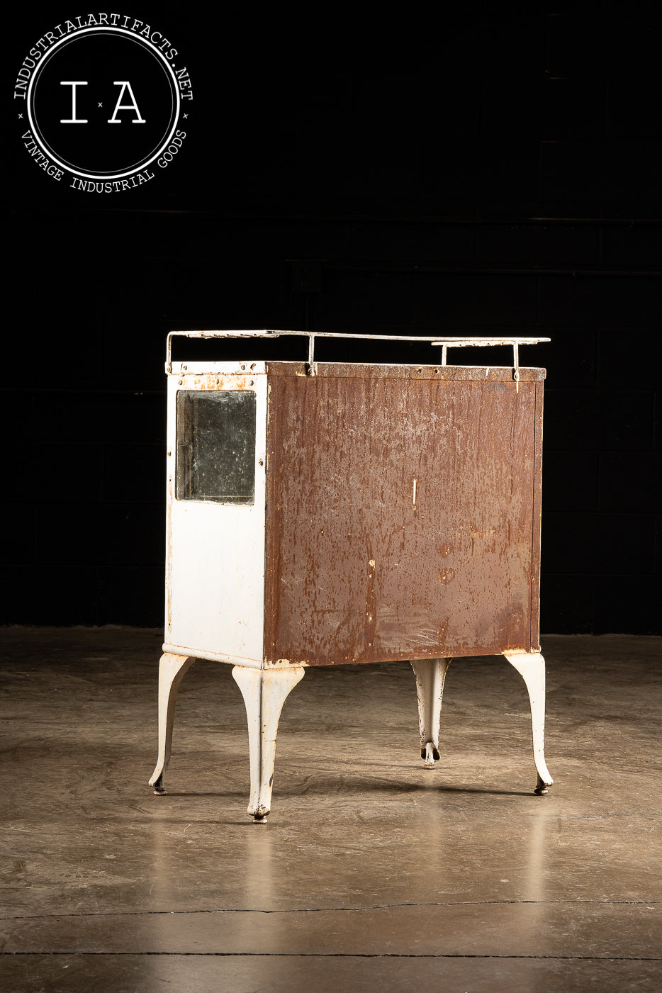 c. 1920 Chippy Paint Dental Cabinet